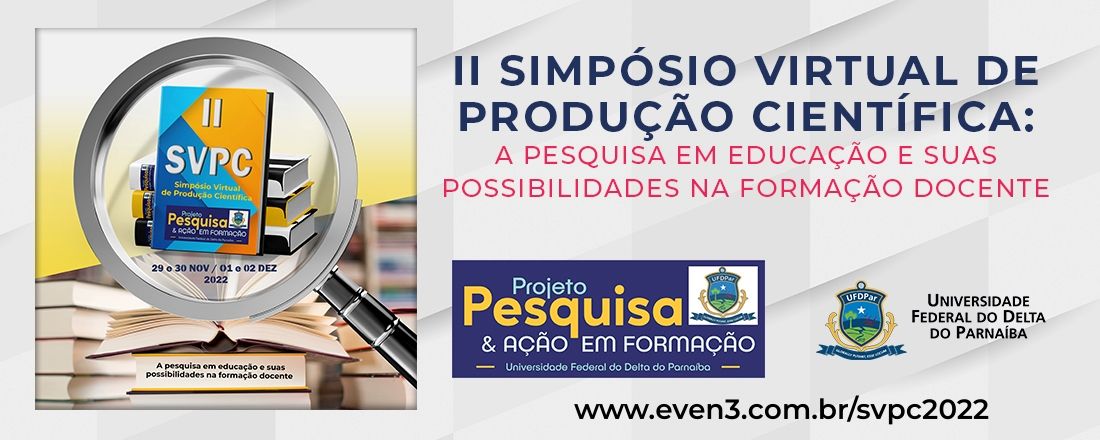 II SIMPÓSIO VIRTUAL DE PRODUÇÃO CIENTÍFICA