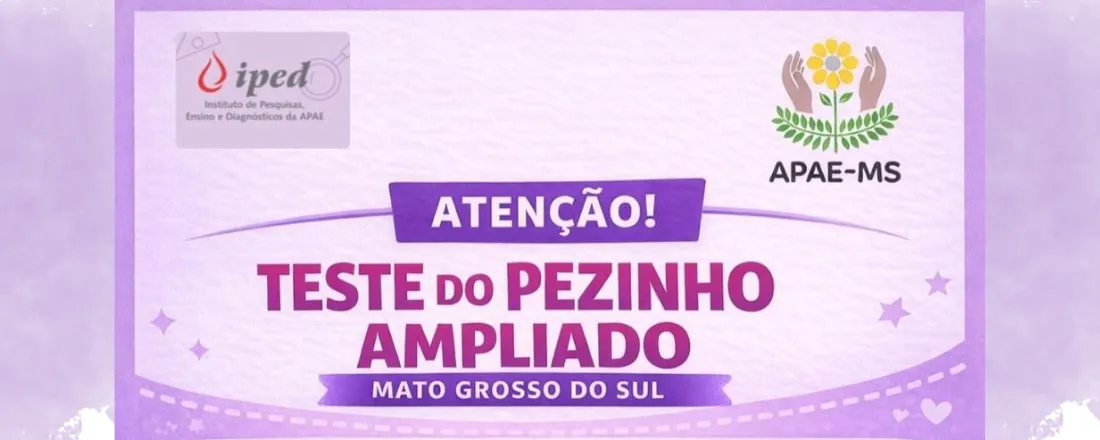Capacitação Teste do Pezinho Ampliado - MS