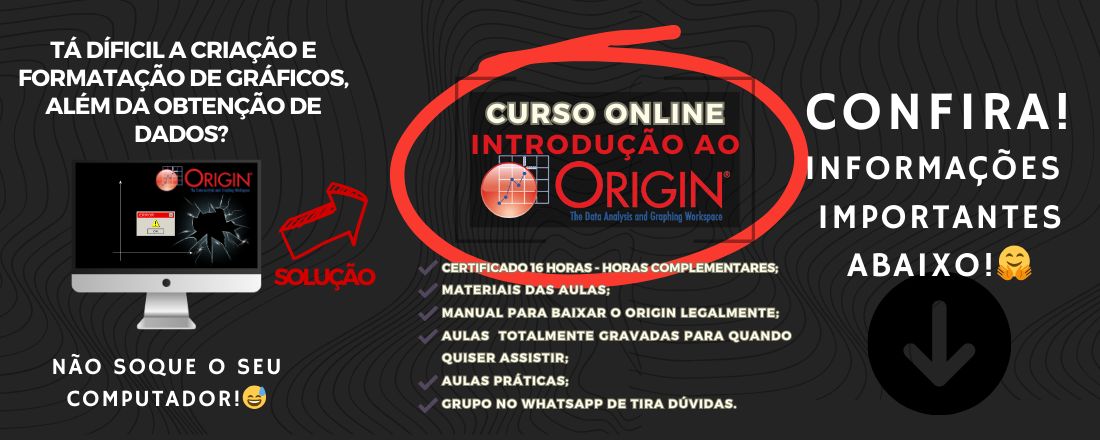 Curso de Introdução ao Origin