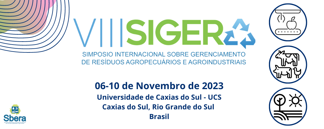 VIII Sigera - Simpósio Internacional sobre Gerenciamento de Resíduos Agropecuários e Agroindustriais