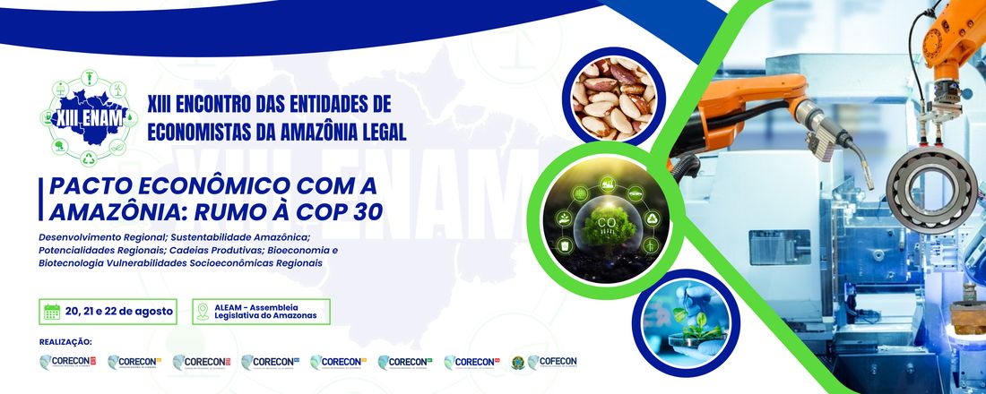 XIII ENAM - XIII Encontro das Entidades de Economistas da Amazônia Legal