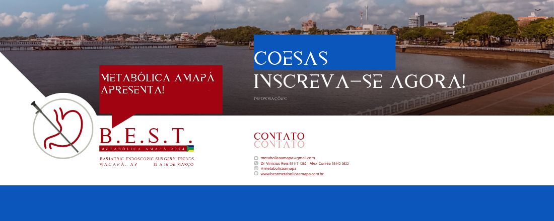 INSCRIÇÃO COESAS - BEST METABÓLICA AMAPÁ 2024