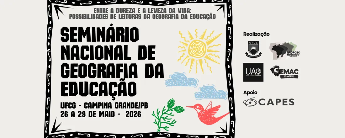 V Seminário Nacional de Geografia da Educação