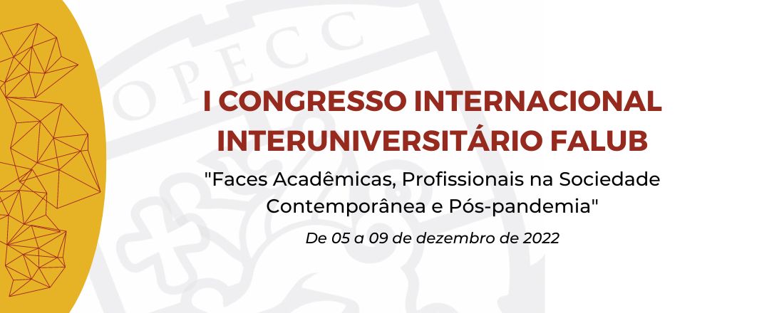 I CONGRESSO INTERNACIONAL INTERUNIVERSITÁRIO FALUB