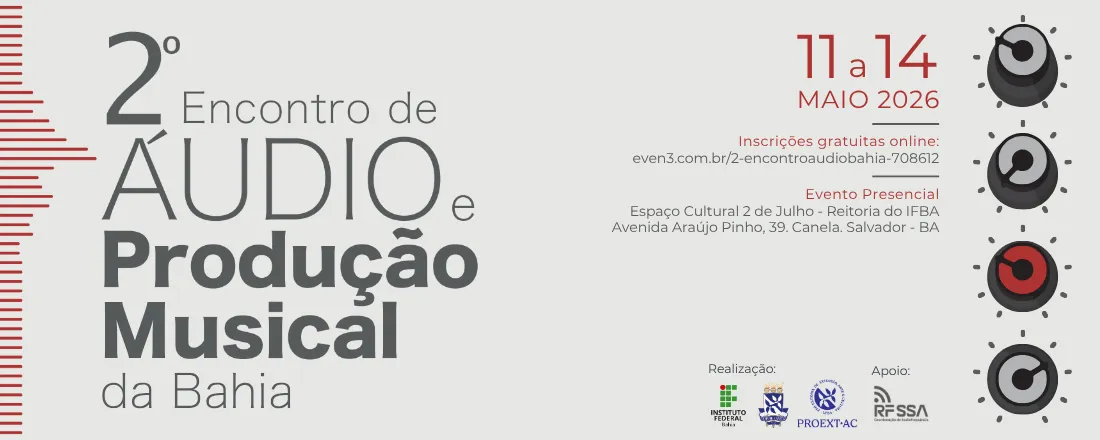 2º Encontro de Áudio e Produção Musical da Bahia