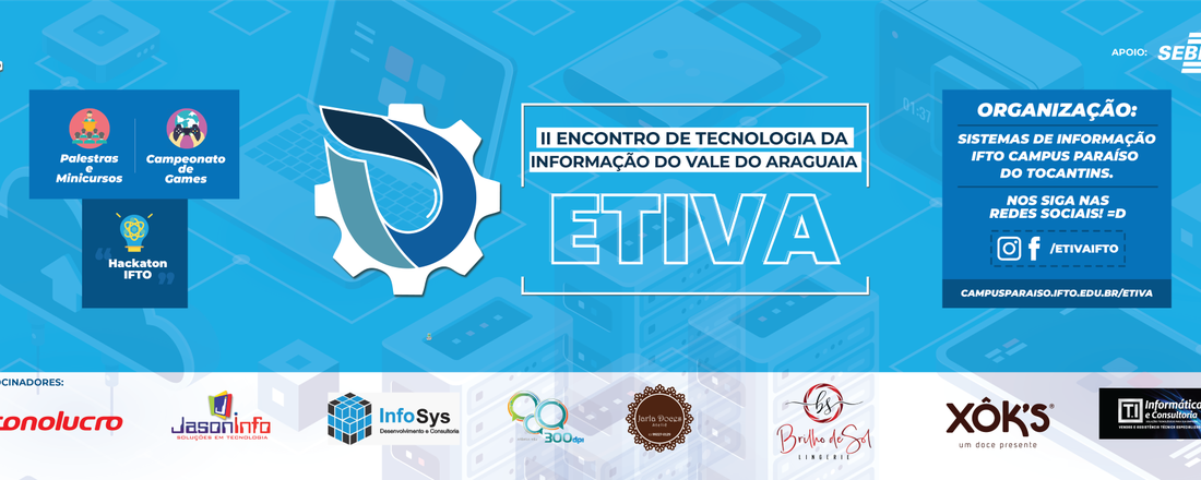 2º ENCONTRO DE TECNOLOGIA DA INFORMAÇÃO DO VALE DO ARAGUAIA