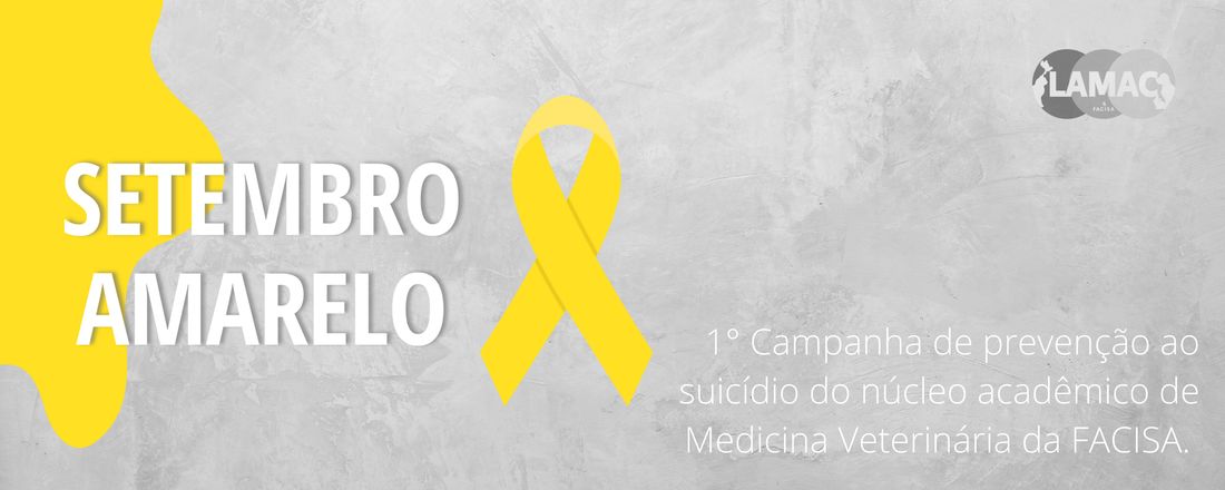 1ª SEMANA AMARELA DA MEDICINA VETERINÁRIA