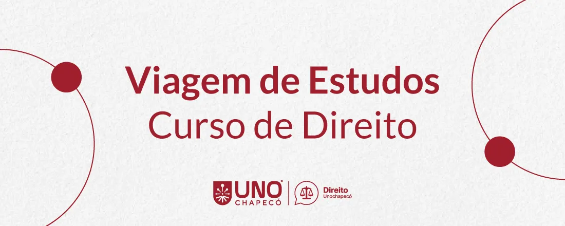 Viagem de Estudos do Curso de Direito - Brasília/DF