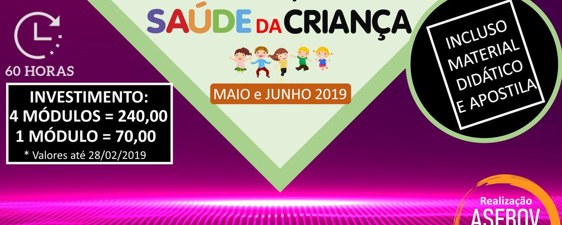 Curso de Aperfeiçoamento em Saúde da Criança