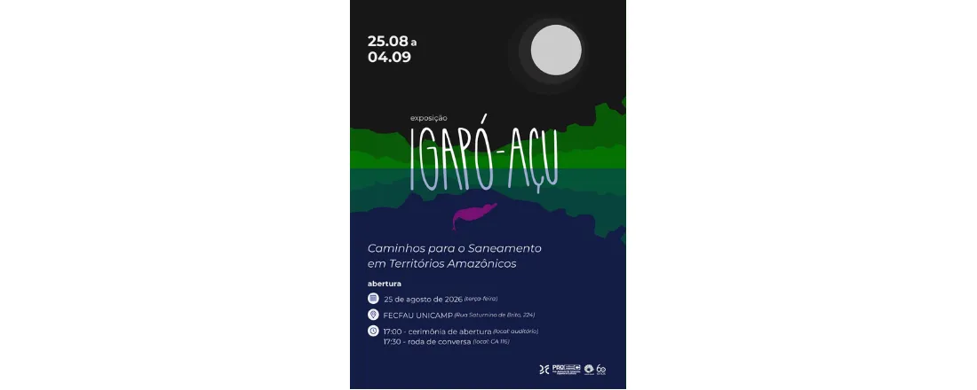 Exposição Projeto Igapó-Açu – Caminhos para o Saneamento em Territórios Amazônicos