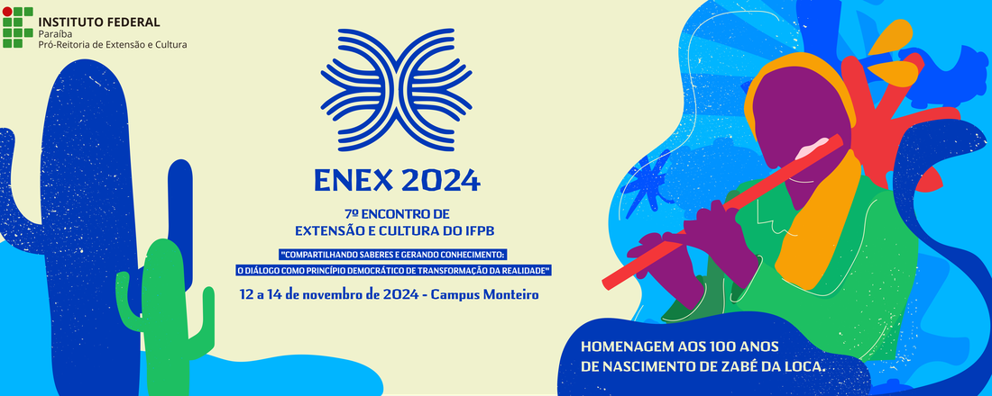 7º ENEX - Encontro de Extensão e Cultura do IFPB