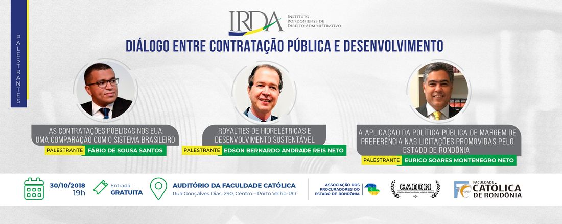 Diálogos Entre Contratação Pública e Desenvolvimento