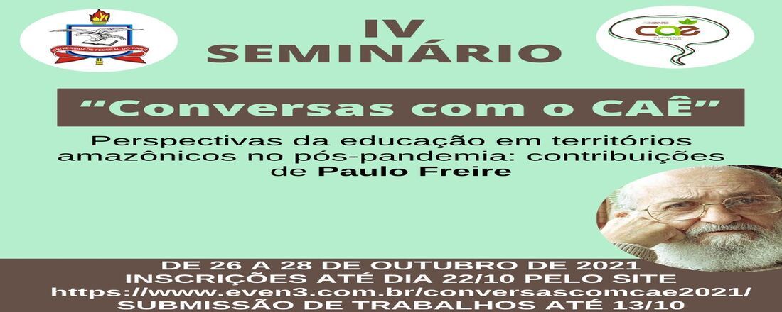 IV Seminário Conversas com CAÊ