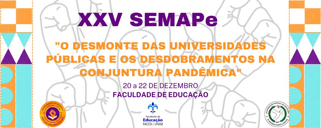 XXV Semana de Pedagogia (SEMAPe 2022)