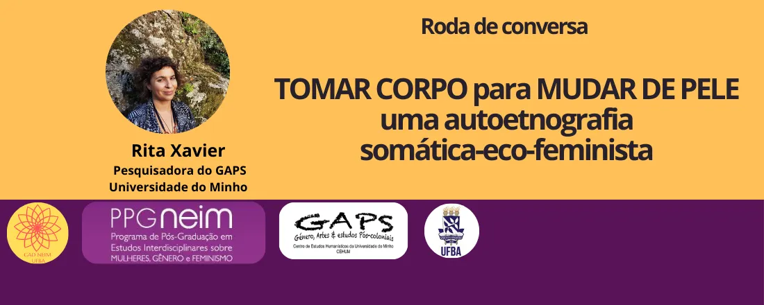 TOMAR CORPO para MUDAR DE PELE Uma autoetnografia eco-somática-feminista