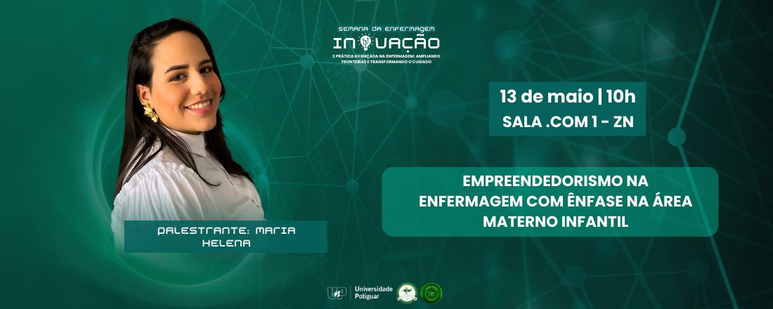 Empreededorismo na Enfermagem com Ênfase na Área Materno Infantil - Maria Helena