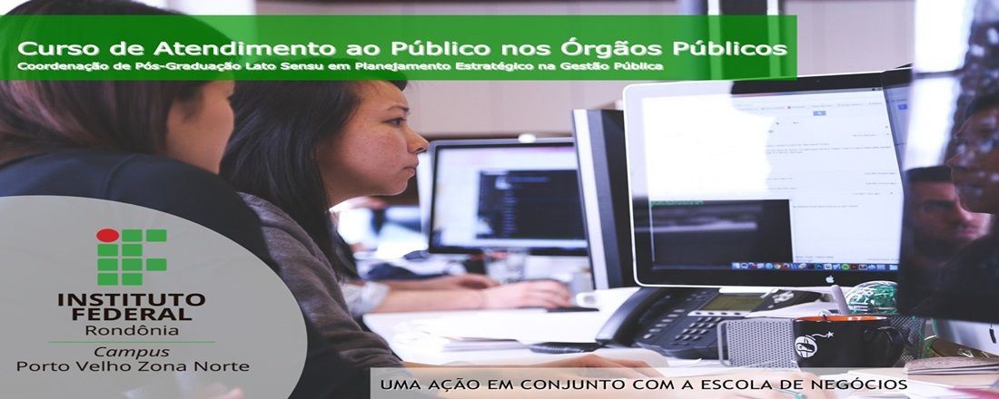 Curso de Atendimento ao Público nos Órgãos Públicos