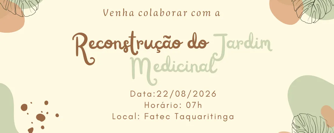 Dia de Campo – Reconstrução do Jardim Medicinal