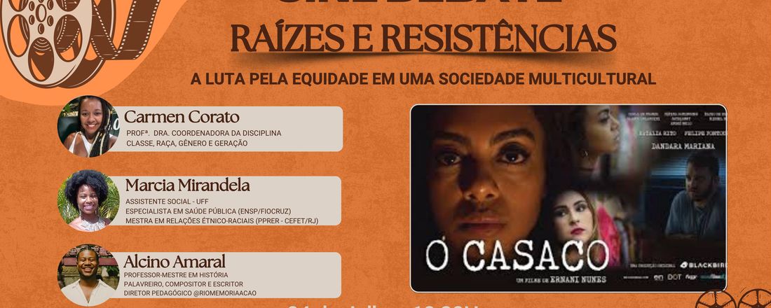 Cine debate Raízes e resistências