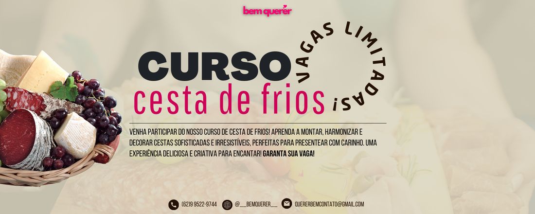 Curso "Sua Primeira Cesta" – A Arte de Montar Cestas Sofisticadas