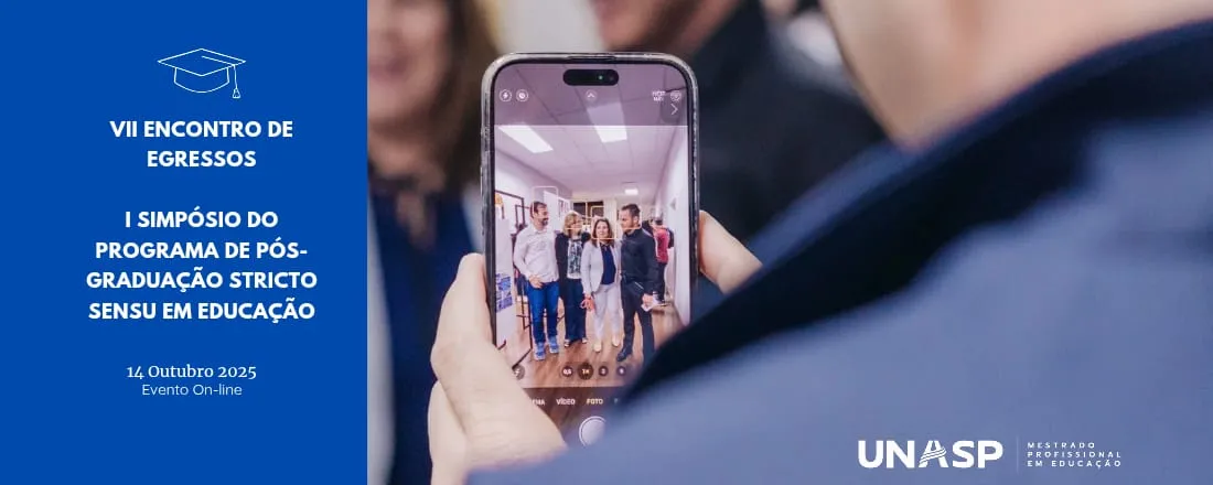 VII Encontro de Egressos e I Simpósio do Programa de Pós-Graduação Stricto Sensu em Educação (PPGED)