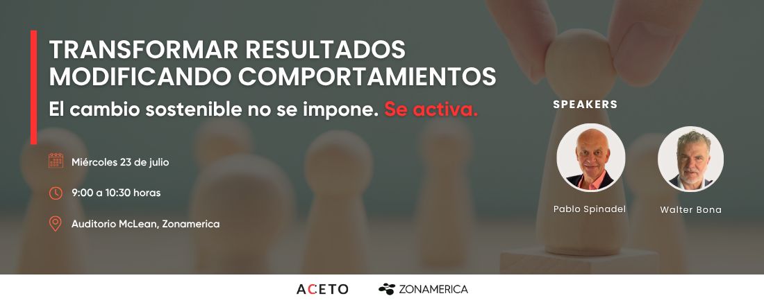 Transformar resultados modificando comportamientos