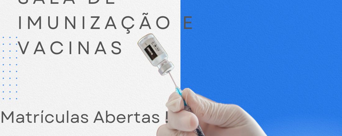 Sala de vacinas e imunizações