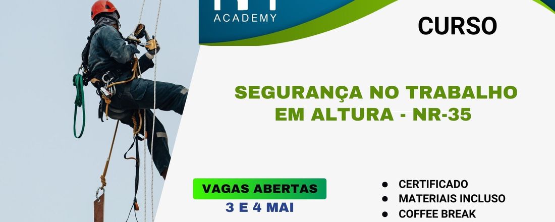 CURSO NR 35 - TRABALHO EM ALTURA - SEGURANÇA DO TRABALHO