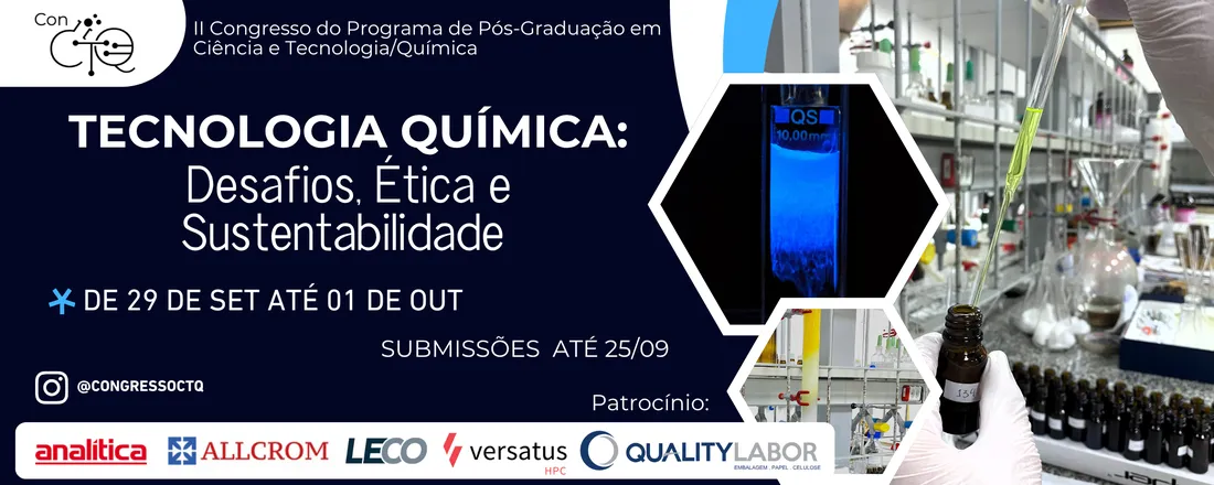II Congresso do Programa de Pós-Graduação em Ciência e Tecnologia/Química