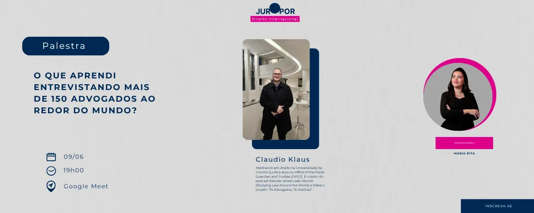 O que aprendi entrevistando mais de 150 advogados ao redor do mundo?