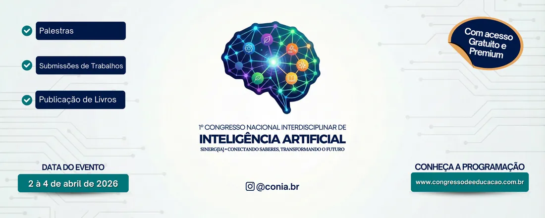 1º Congresso Nacional Interdisciplinar de Inteligência Artificial