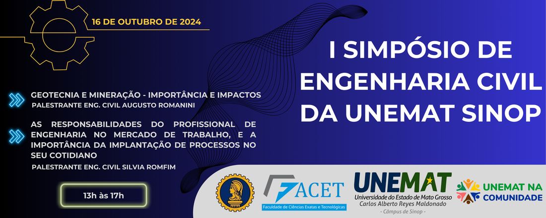 I Simpósio de Engenharia Civil da UNEMAT Sinop
