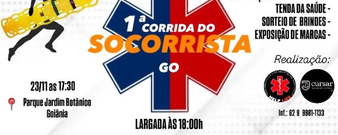 1° CORRIDA DO SOCORRISTA - GO