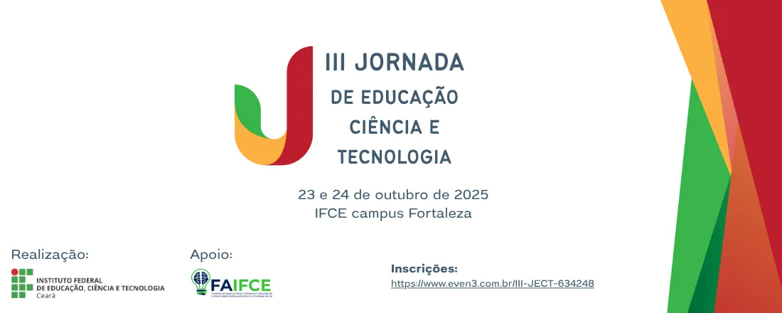 III JECT - Jornada de Educação, Ciência e Tecnologia