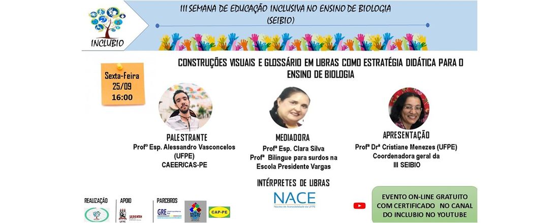 Construções Visuais e Glossário em Libras Como Estratégia Didática para o Ensino de Biologia