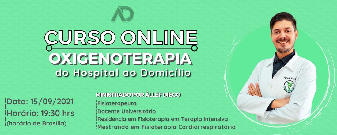 Curso Online de Oxigenoterapia: do Hospital ao Domicílio