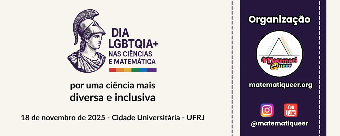 Dia LGBTQIA+ nas Ciências e Matemática: por uma ciência mais diversa e inclusiva
