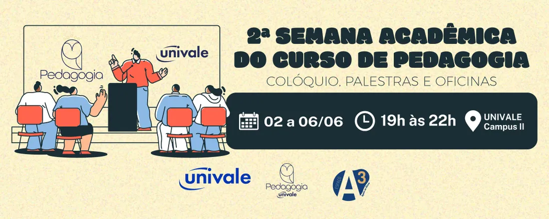 Semana Acadêmica do Curso de Pedagogia