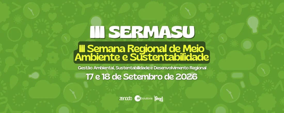 III Semana Regional de Meio Ambiente e Sustentabilidade (SERMASU)