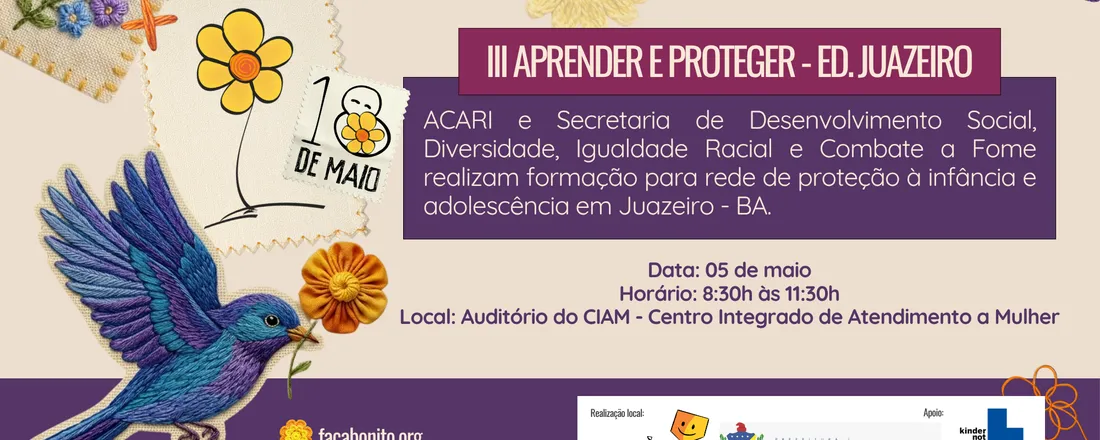 III APRENDER E PROTEGER - Edição Juazeiro (BA)