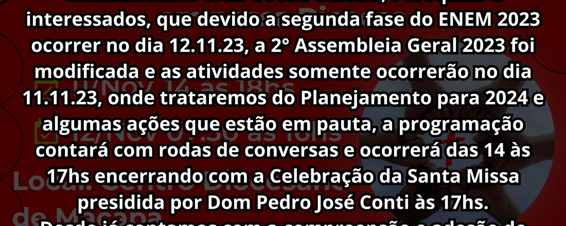 2ª ASSEMBLEIA GERAL 2023