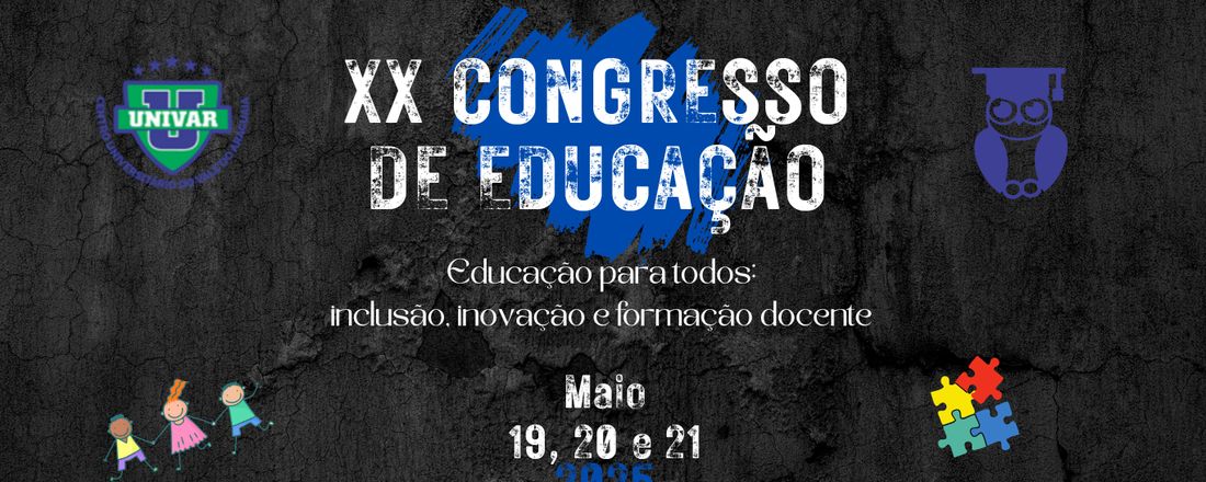 XX CONGRESSO DE EDUCAÇÃO