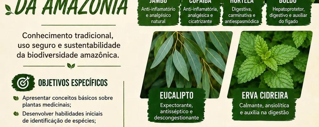 Mini Curso - Plantas medicinais da Amazônia