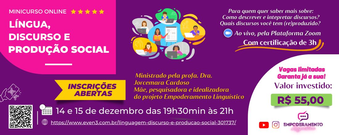 Língua(gem), discurso e produção social