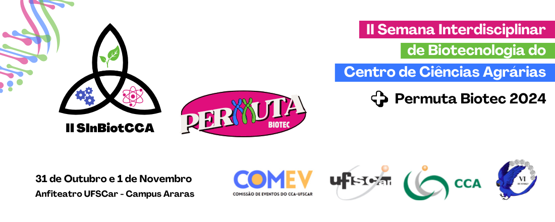 II Semana Interdisciplinar de Biotecnologia do Centro de Ciências Agrárias (II SInBiotCCA) + Permuta Biotec 2024