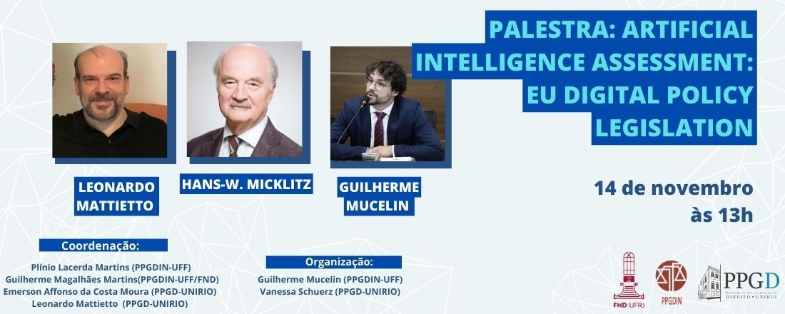 Artificial Intelligence Assessment: EU Digital Policy Legislation  - Direito, Políticas Públicas e Inteligência Artificial