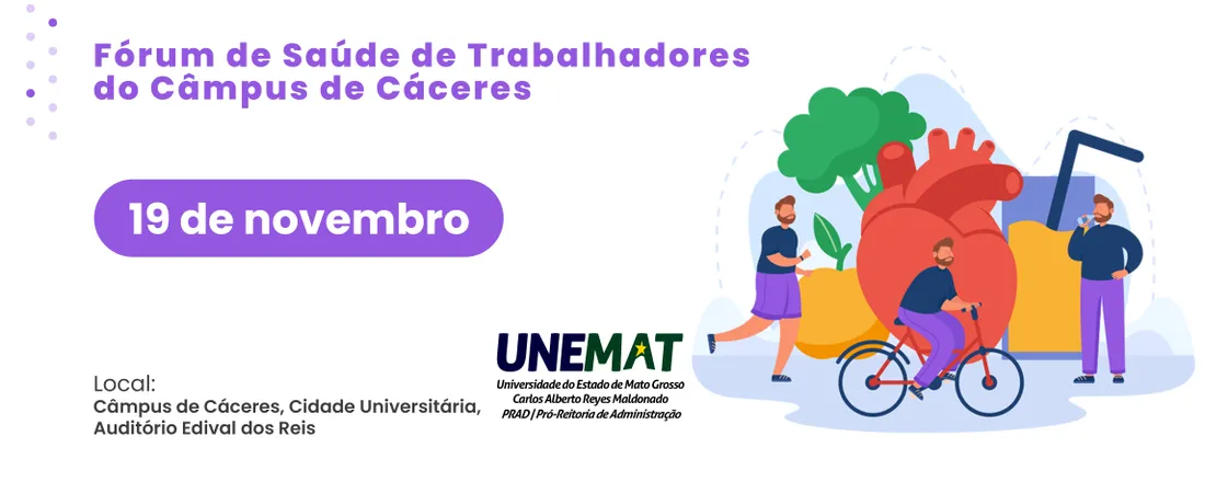 Fórum de Saúde de Trabalhadores do Campus da UNEMAT de Cáceres