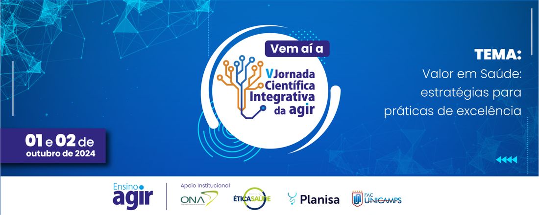 V Jornada Científica Integrativa da Agir