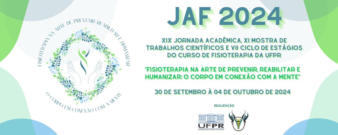 XIX Jornada Acadêmica de Fisioterapia da UFPR