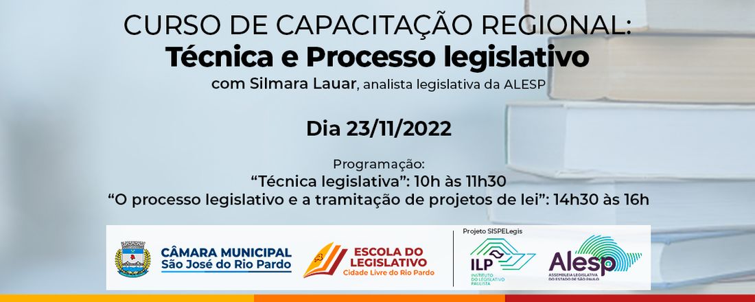 Curso - Técnica e Processo legislativo